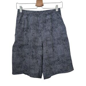 Lululemon Pace Breaker Out Of Mind Plaid Black Gray Lined Shorts 9" Men's Sz S